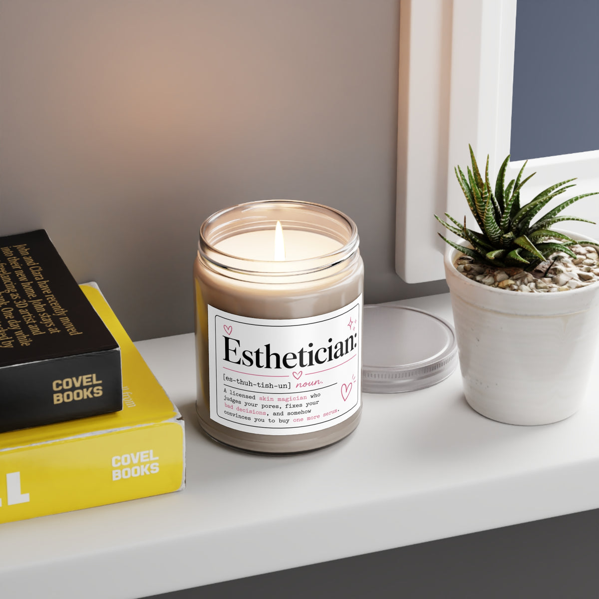 Esthetician Candle, Funny Skincare Professional Gift, Esthetician Gift