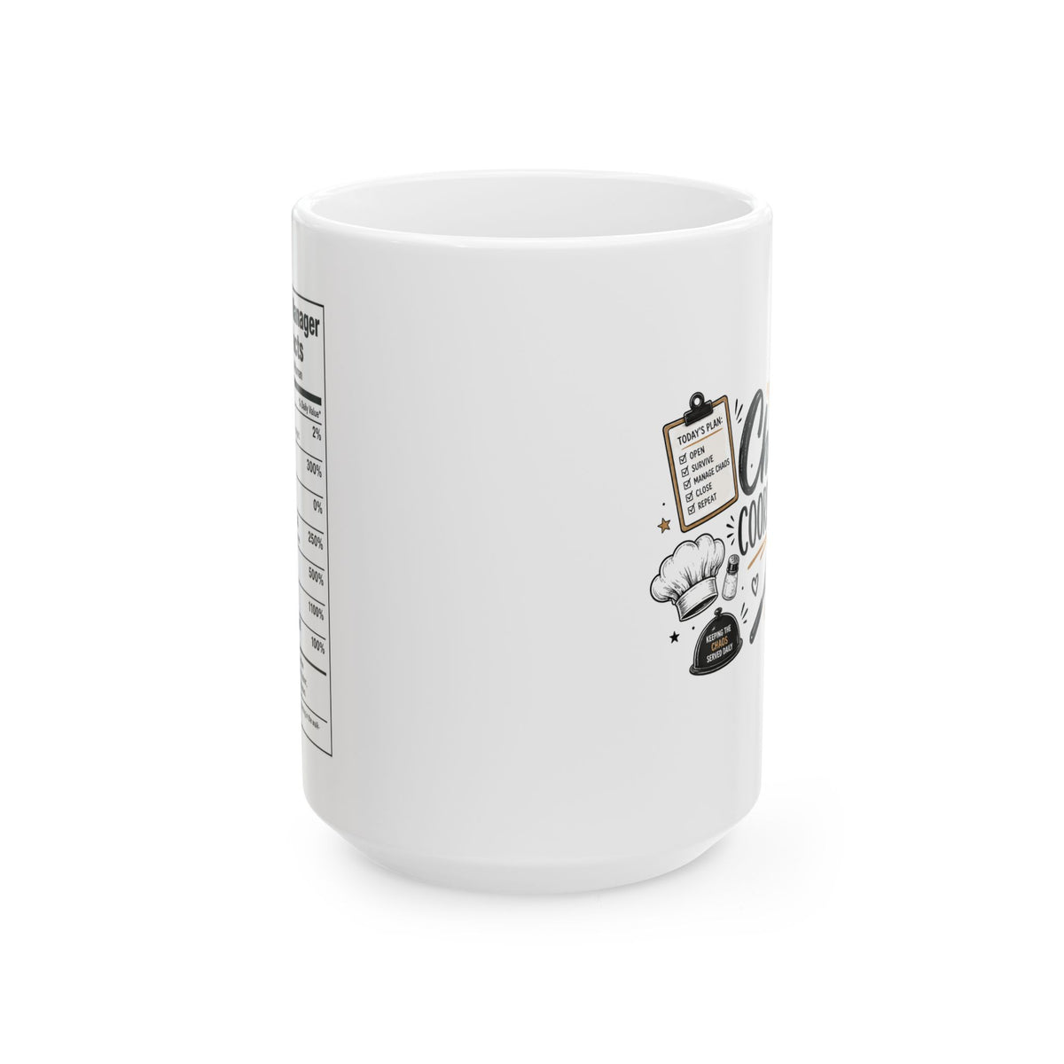 Chaos Coordinator Mug, Restaurant Manager Coffee Mug, Funny Boss Gift