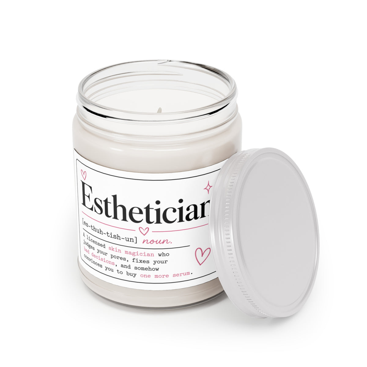 Esthetician Candle, Funny Skincare Professional Gift, Esthetician Gift