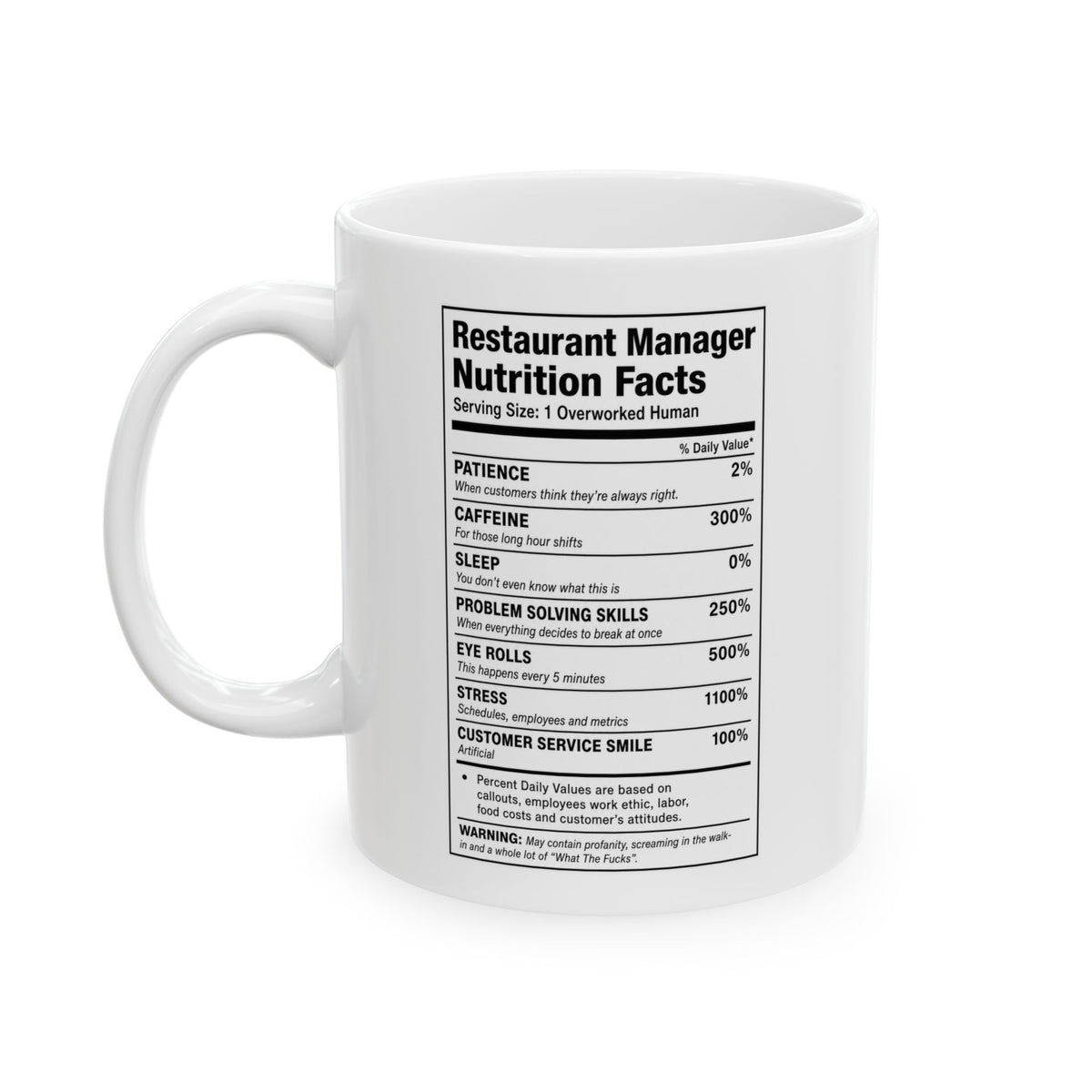 Chaos Coordinator Mug, Restaurant Manager Coffee Mug, Funny Boss Gift
