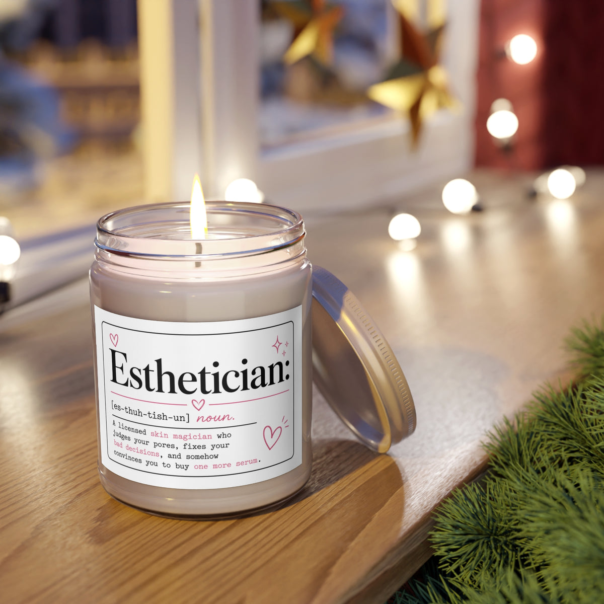 Esthetician Candle, Funny Skincare Professional Gift, Esthetician Gift