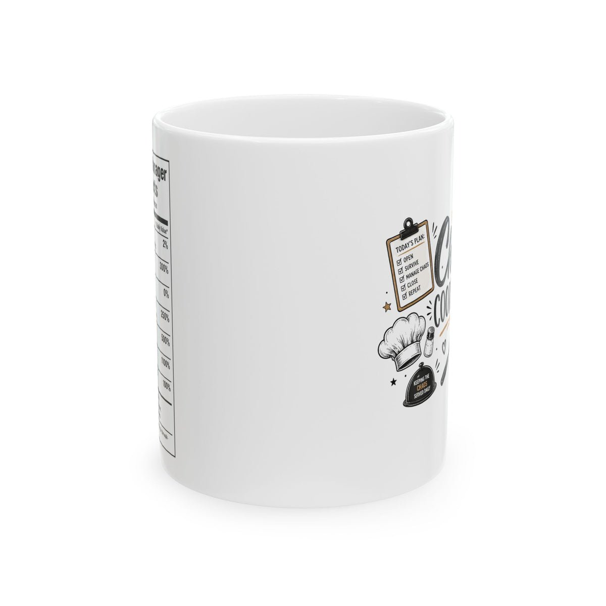 Chaos Coordinator Mug, Restaurant Manager Coffee Mug, Funny Boss Gift