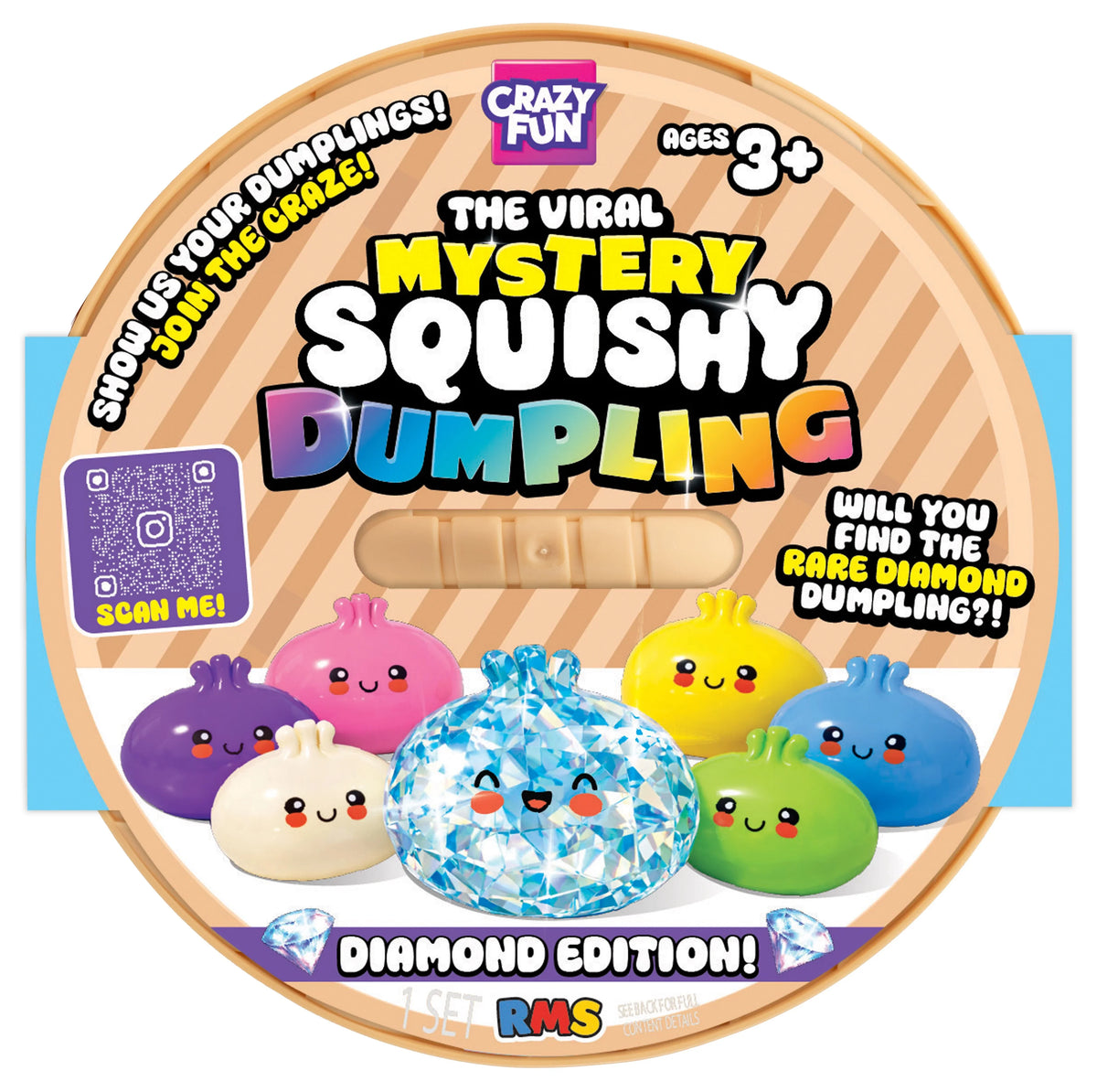 RMS® ORIGINAL SQUISHY DUMPLINGS | VIRAL DUMPLINGS | Mystery Rare Dumpling